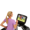 Discover-SE3-Console-Treadmill-CloseUp-Female-running-with-Wireless-Headphones-TVsoccer-252-copy500 Refurbished Elevation Series Treadmill with Discover SE3 (PO-95T DISC SE3)
