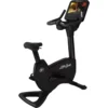 Elevation-Upright-Cycle-SE3HD-Black-scaled.jpg (1) Refurbished Elevation Series Upright Lifecycle® with Discover SE3 HD (PO-95C DISC SE3HD)