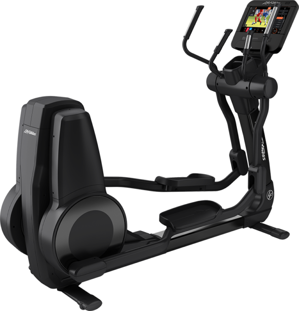ElevationSeries-CrossTrainer-DiscoverST-BlackOnyx-StandardView.png Refurbished Elevation Series Cross-Trainer with Discover ST Console (PO-95X DISC ST)