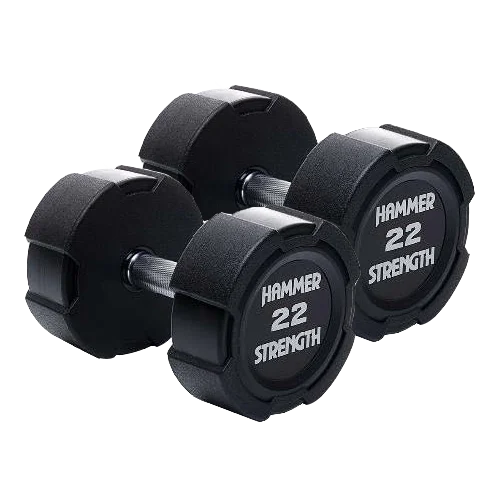 Hammer Strength Dumbbells – Urethane (HS-DB)