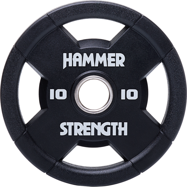 HS-OP-2105-01-R Hammer Strength Olympic Plate – Urethane (HS-OP)