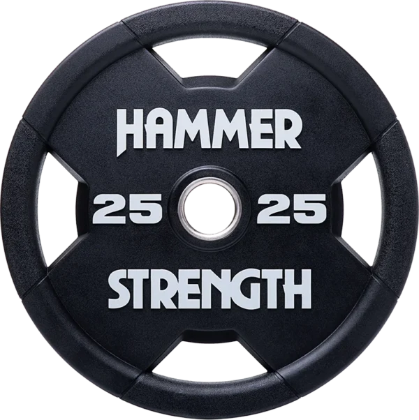 HS-OP-2108-01-R Hammer Strength Olympic Plate – Urethane (HS-OP)