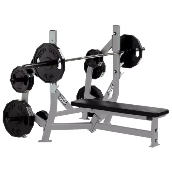Olympic-Bench-Weight-Storage.jpg Hammer Strength Olympic Bench Weight Storage (O-BWS)