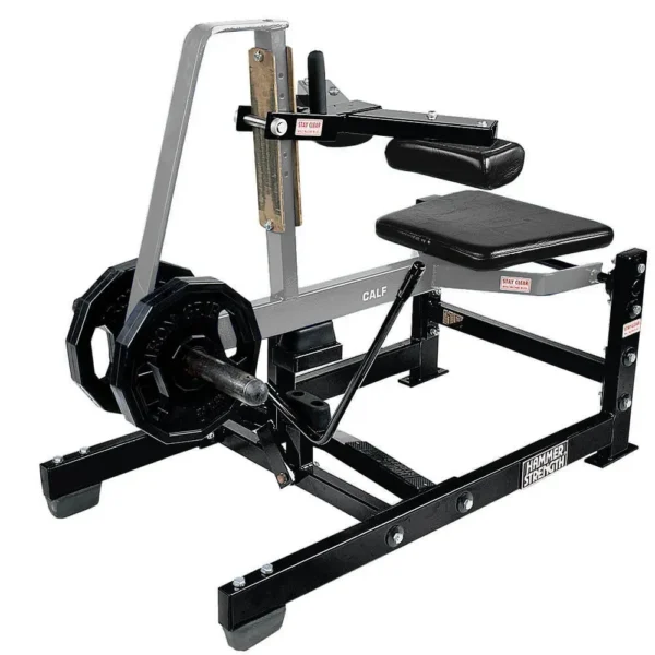 Seated-Calf-Raise.jpg Hammer Strength Plate Loaded Seated Calf Raise (PL-CALF)
