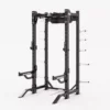 Hammer Strength HD Elite iD Half Rack (ELT-HR-ID)